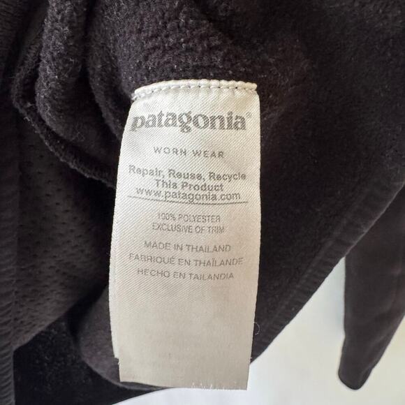 Patagonia Womens Micro D Fleece Pullover Medium Drug Rep ROZLYTREK Outdoor Hike - Picture 9 of 11